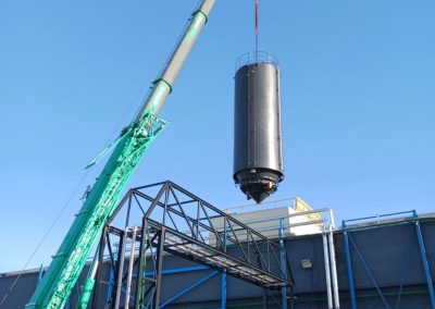 Fabricación de silos industriales personalizados