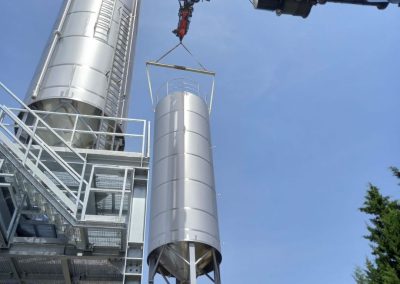 Fabricación de silos industriales personalizados