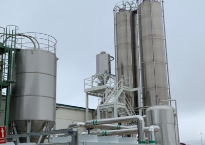 Fabricación de silos industriales personalizados