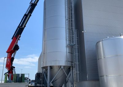 Fabricación de silos industriales personalizados